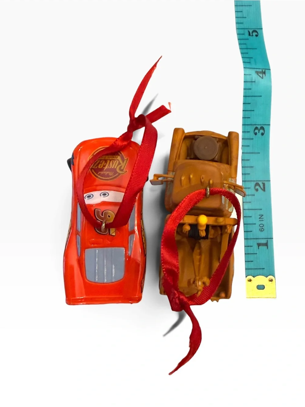 Hallmark Keepsake 2006 LIGHTNING MCQUEEN & MATER DISNEY CARS Christmas Ornament